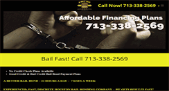 Desktop Screenshot of abetterbailbond.net