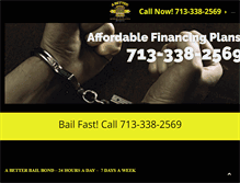 Tablet Screenshot of abetterbailbond.net